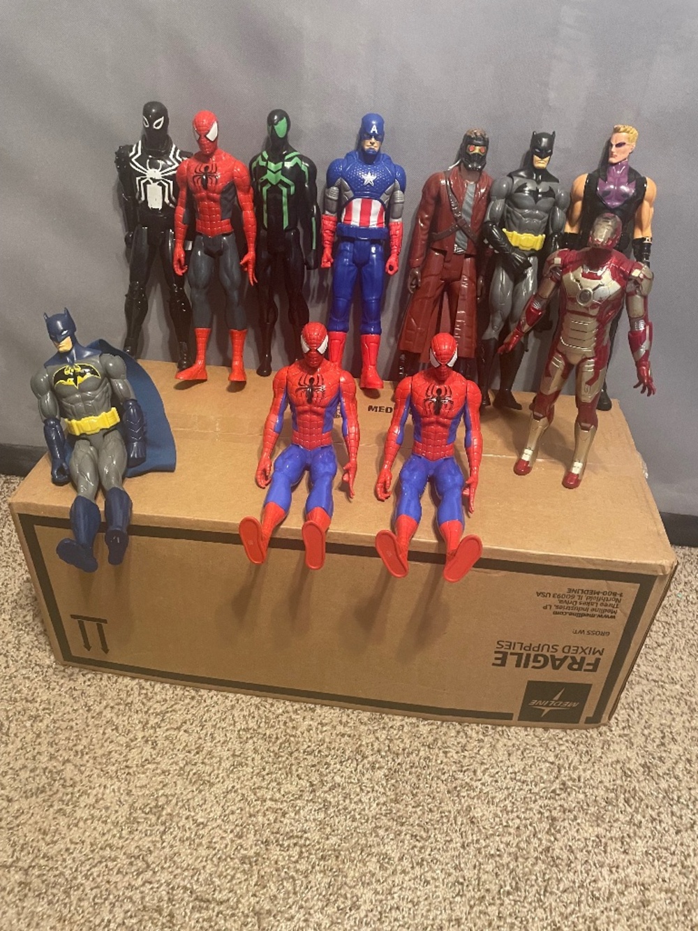 Marvel DC universe Action figures Variety superhero set/lot
